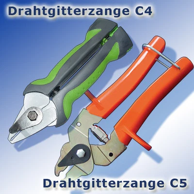 Drahtgitterzange Zangen Drahtzangen Drahtklammern Ringklammern - Bild 1 von 3