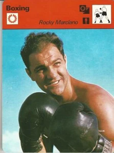 1977-79 Sportscaster Card, #08.08 Boxen, Rocky Marciano - Bild 1 von 1