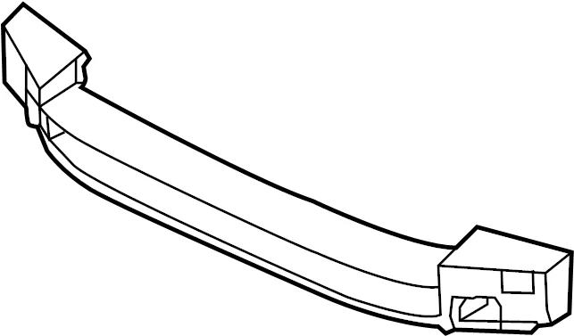 Amortiguador de energía de parachoques delantero genuino OEM Infiniti QX60 2016-2020 no. 62090-9NC0A Foto 1 de 1