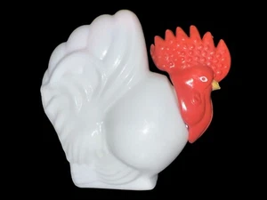 De colección Avon Leche Vidrio Gallo Loción/Colonia Decantador Botella Vacía - Imagen 1 de 5