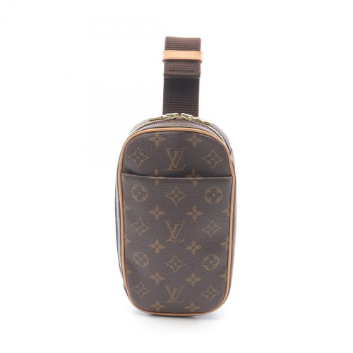 LOUIS VUITTON（LV） Borsa a tracolla Louis Vuitton Pochette Gunju in vita M51870 Monogram tela usata