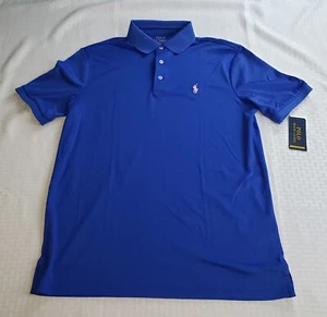 Polo by Ralph Lauren Men's Royal Blue Short Sleeve Polo Shirt Small MSRP $98.50 - Picture 1 of 8