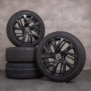 Mercedes E-Klasse Felgen 19 Zoll W214 S214 Winterreifen A2144013400 schwarz - Bild 1 von 5