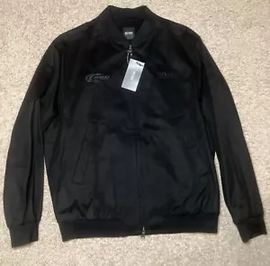 Hugo Boss Team Penske Black Cashmere Drivers Team Executive Jacket SIZE GR52 NWT - Picture 1 of 17