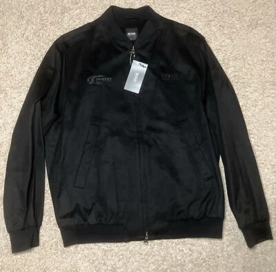 Hugo Boss Team Penske Black Cashmere Drivers Team Executive Jacket SIZE GR52 NWT - Image 1 of 4