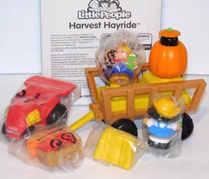 NEW 2008 HARVEST HAYRIDE FarmTractor Fisher Price Exclusive Little People N3759 - Picture 1 of 5