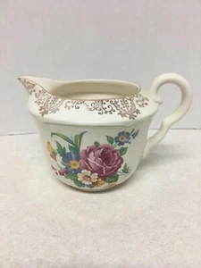 Credenza porcellana fiori bordo oro 22 KT vintage garantita  - Foto 1 di 6