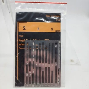 S.B.S. Model 1/72 Royal Aircraft Factory BE2c ETCHED DETAILS 72066 Free Shipping - Picture 1 of 3