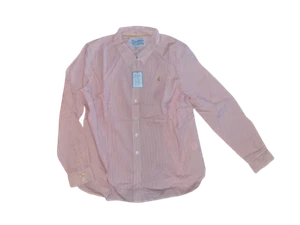 Joules Kingston Damenhemd rosa gestreift, blau gestreift, creme UVP 44,95 £ - Bild 1 von 12