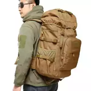 Military Tactical Backpack Outdoor Camping Mountaineering Bag Hiking Rucksack - Picture 1 of 12
