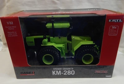 ERTL STEIGER COUGAR lV DUAL WHHELS TRACTOR 44318 BNIB 1:32 - Image 1 of 4