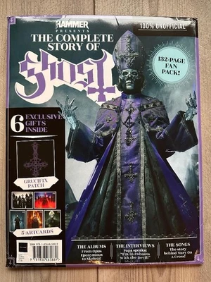 METAL HAMMER Magazine Presents GHOST The COMPLETE STORY + EXTRAS ARTCARDS Patch - Image 1 of 3