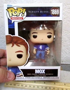 Funko Pop vinyl figure Figurine New in Box 1869 Mox, Varsity Blue, Movies - Picture 1 of 5