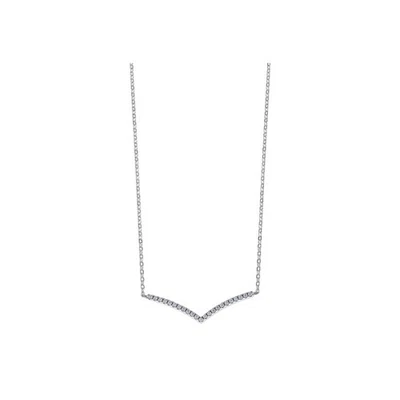 Collana Donna Lotus Silver LP1992-1/1 In Argento Con Zirconi - Immagine 1 di 2