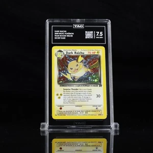 Dark Raichu - Team Rocket (TR) 83/82 / Secret Rare Englisch TAG 7,5 - Bild 1 von 2