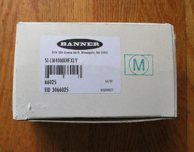 Banner SI-LM40MKHFXLY Safety Interlock - NEW - Image 1 of 2