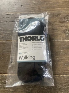 THORLO Moderate Padding Walking Ankle Socks Color Black Size Large Brand New! - Picture 1 of 7