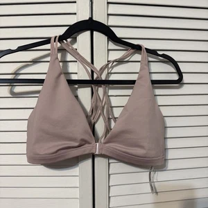 Victoria’s Secret Bralette rosa chiaro con retro incrociato donna taglia large - Foto 1 di 8