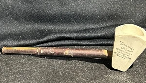 Pipa para fumar tabaco Jimmy American de espuma de mar con tallo de madera Estate nunca usada - Imagen 1 de 11