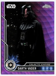 Darth Vader 2023 Topps Chrome Star Wars 15 Purple Wave Refractor - Picture 1 of 2