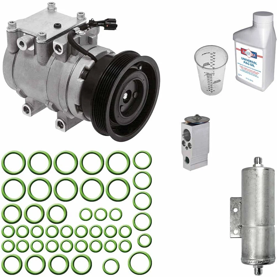 Para Mazda MPV 2000-2006 Omega compressor CA com kit de reparo A/C TCP - Imagem 1 de 1
