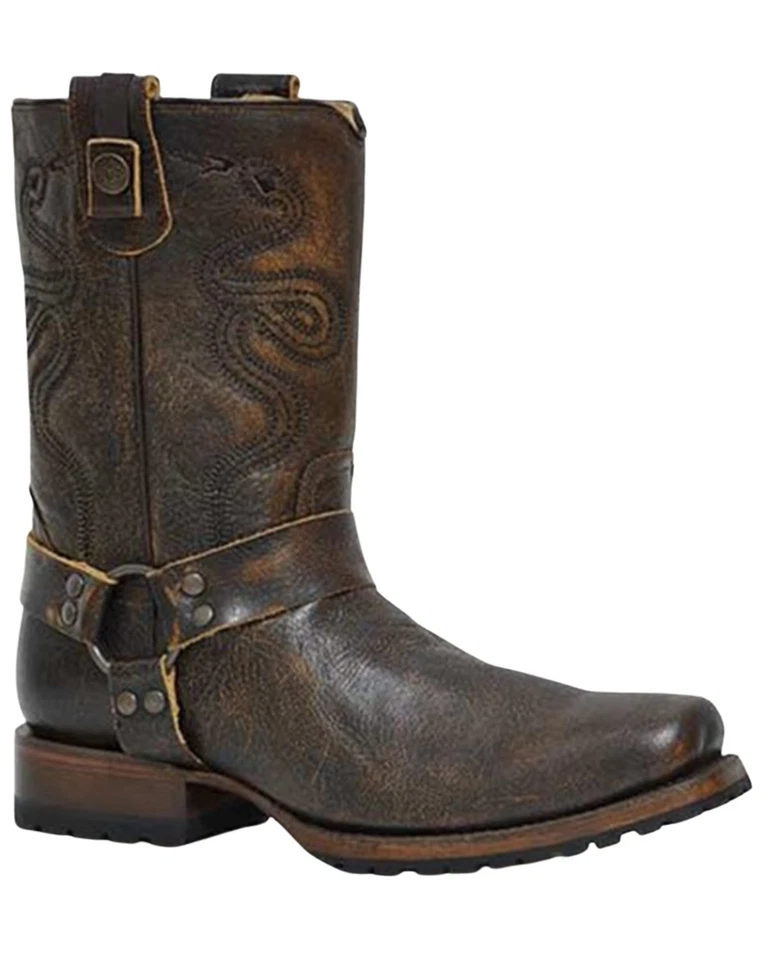 Puntera de bota occidental Roper Biker Ccs Rider Performance para hombre - 09-020-8352-8433 Br Foto 1 de 1