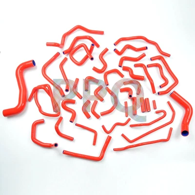 Kit de manguera de silicona 39 piezas 2005 rojo para Subaru Legacy BP5/BL5 EJ20/EJ25 2003-2009 Foto 1 de 4