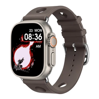 Correa deportiva para Apple Watch Series 11 10 9 8 SE 7 Ultra 3/2/1 49 mm correa de silicona Foto 1 de 4