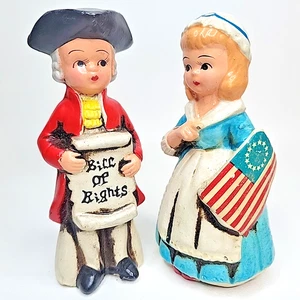 Declaración Patriótica de Derechos Betsy Ross Bandera Americana CAPSCO Salero y Pimentero - Imagen 1 de 8