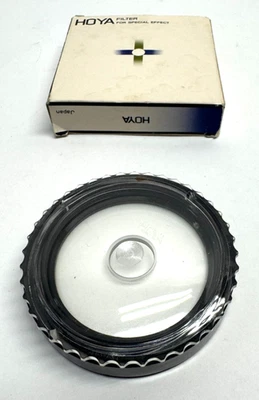 HOYA 49mm CENTER SPOT  SCREW in OPTICAL GLASS FILTER - Image 1 of 4