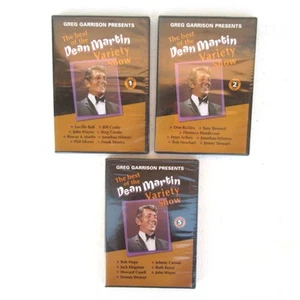 3 NEW DVDs BEST OF DEAN MARTIN VARIETY SHOW Vol 1 2 & 5 John Wayne Peter Sellers - Picture 1 of 8