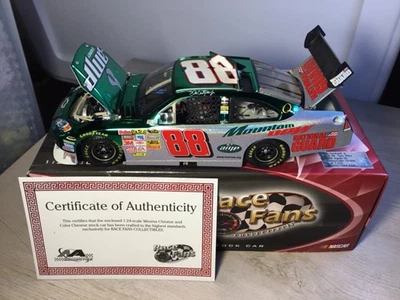 XRARE 1:24 Dale Earnhardt Jr #88 MT DEW 2008 RETRO MESMA CHROME NASCAR 1 of 7325 - Image 1 of 4