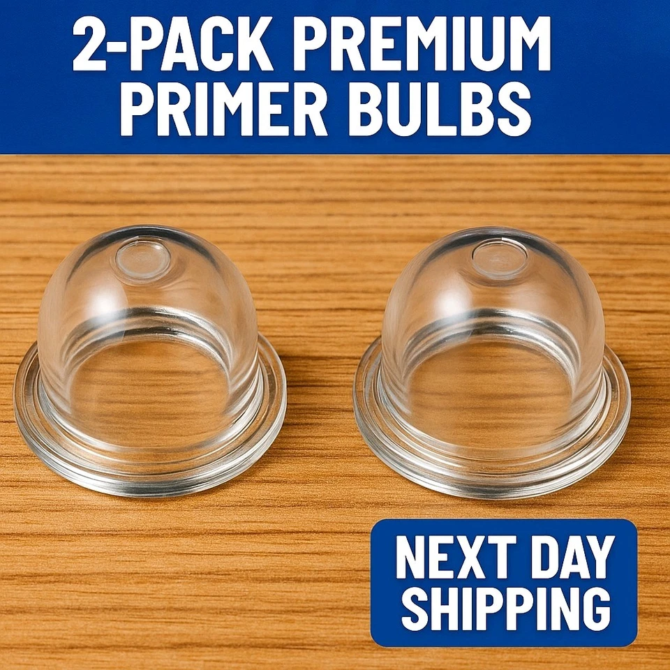 (2) OEM ECHO PRIMER BULBS.SRM-2100, SRM-2100SB, SRM-210i, SRM-210SB, SRM-225 - Image 1 of 1