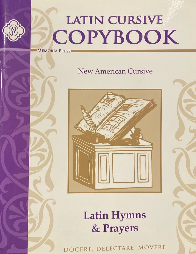 LATIN COPYBOOK CURSIVE: HYMNS & PRAYERS (NEW AMERICAN By Leigh Lowe & Cheryl - Image 1 of 3