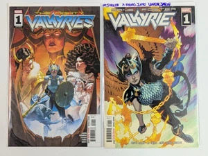 Lote de 2 - The Mighty Valkyries #1 + Jane Foster Valkyrie #1 - Marvel COmics - Imagen 1 de 3