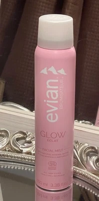 Evian Glow Facial Mist | Hydrating Mineral Water Face Spray with Aloe &...  - Image 1 of 4