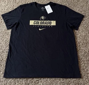 NEW Nike Colorado Buffaloes Athletics Dri-Fit Men’s Size XL Team Issued Black - Picture 1 of 5