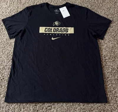 NEW Nike Colorado Buffaloes Athletics Dri-Fit Men’s Size XL Team Issued Black - Image 1 of 4