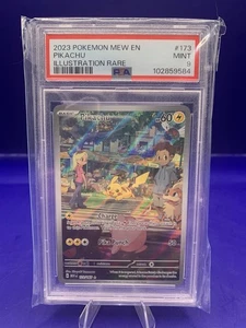 Pokémon Pikachu Ilustración 2023 raro 151 inglés #173 PSA 9 ¡Envío gratuito! - Imagen 1 de 2
