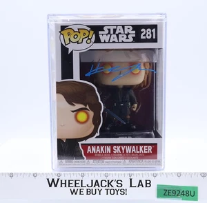 #281 Anakin Skywalker AUTOGRAPHED Hayden Christensen Star Wars Funko Pop! NEW - Picture 1 of 6
