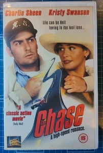 The Chase (Ex-Rental Big Box) Charlie Sheen, Kristy Swanson (PAL VHS) - Bild 1 von 5