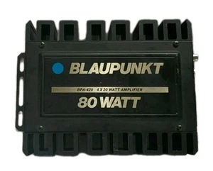 Blaupunkt BPA-420 (4x20) 80 Watt Car Stereo Amplifier Pre-owned - Picture 1 of 6