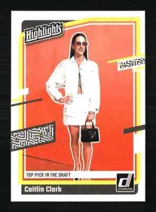 2024 Panini Caitlin Clark Collection Highlights #H15 Rookie RC 1st Draft Pick - Picture 1 of 2