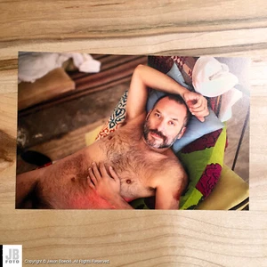 Real Men Series - Everest #1 - 4 x 6 Male Nude Body Fine Art Photo / Hairy Gay  - Bild 1 von 2