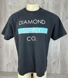 Diamond Supply Co. T Shirt Vintage Classic Logo Skateboard Made USA Mens Size XL - Picture 1 of 19