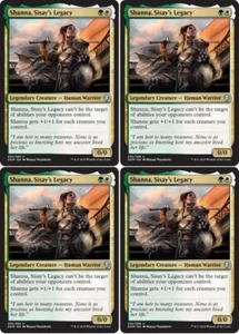 MTG - 4x SHANNA, SISAY'S LEGACY - Dominaria (U) - Picture 1 of 1