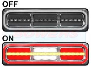 LED REAR COMBINATION LIGHT WITH PROGRESSIVE/DYNAMIC/SEQUENTIAL/MOVING INDICATOR - Picture 1 of 3