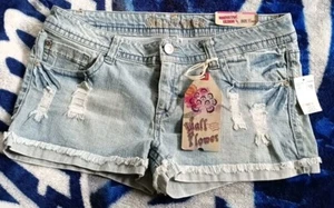 Girls Wallflower Denim Shorts Size 15 - Picture 1 of 7