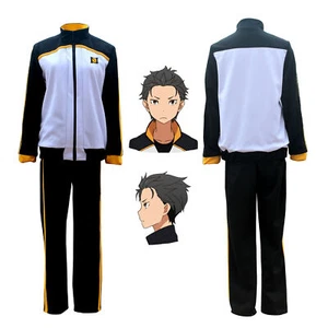 Re:Zero Cosplay kara Hajimeru Isekai Seikatsu Subaru Natsuki Uniform Costume - Picture 1 of 8
