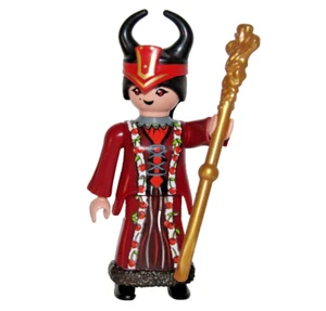 Playmobil Strega Malefica occhi rossi con scettro dorato Halloween - C20 - Foto 1 di 5